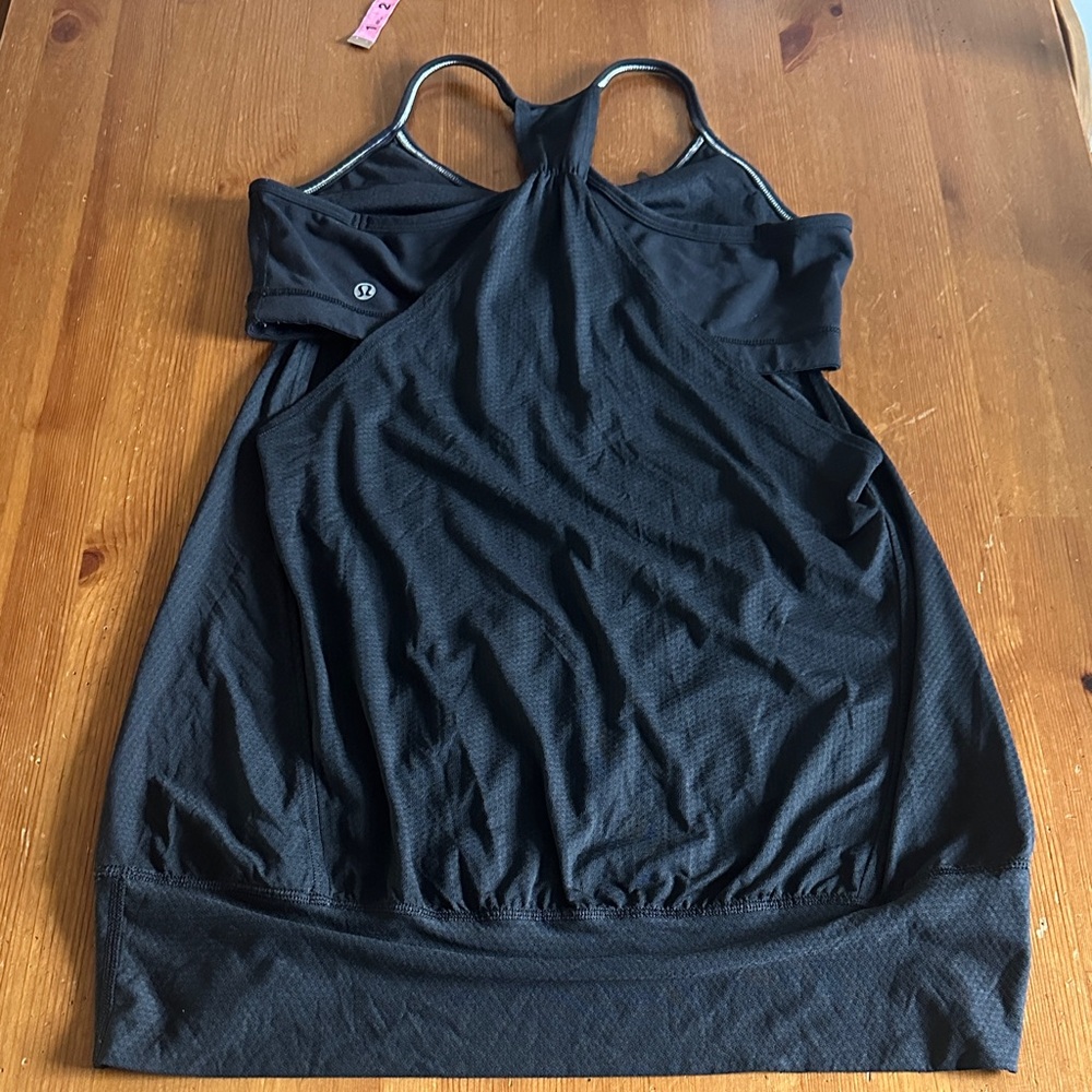 lululemon athletica Black Racerback Tank Top - Picture 2 of 7
